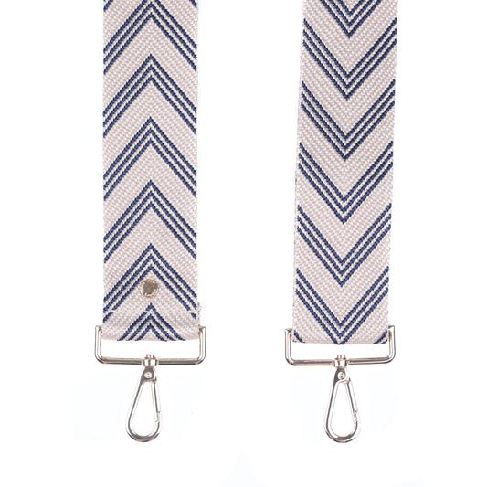 Strap navy chevron