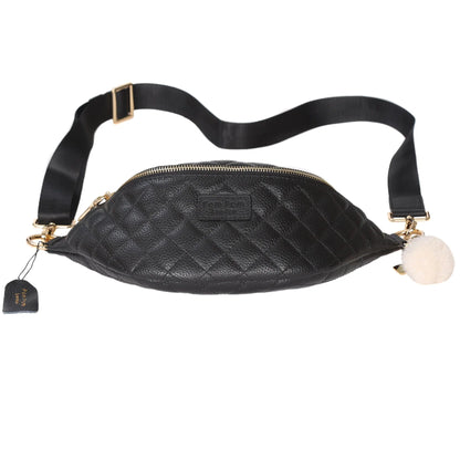 Bum bag Quilted black