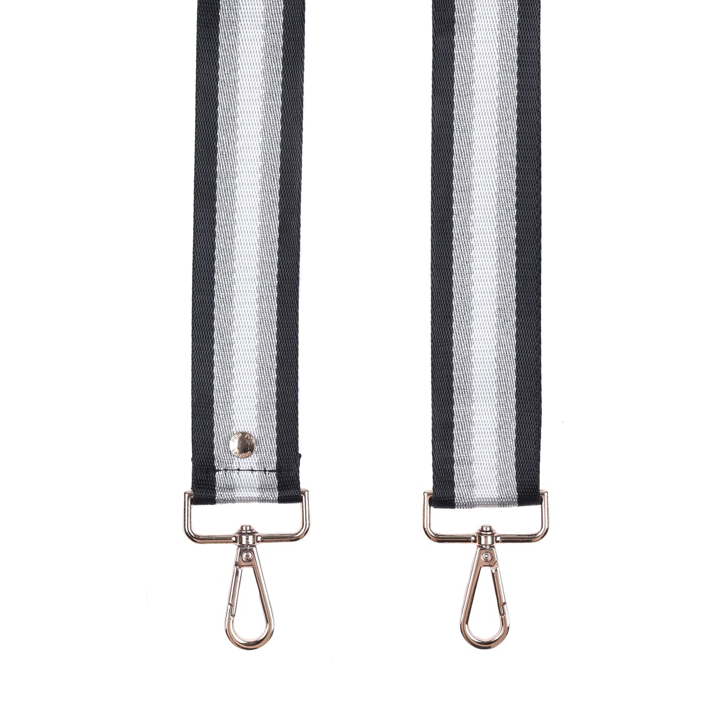 Strap silver & black stripe