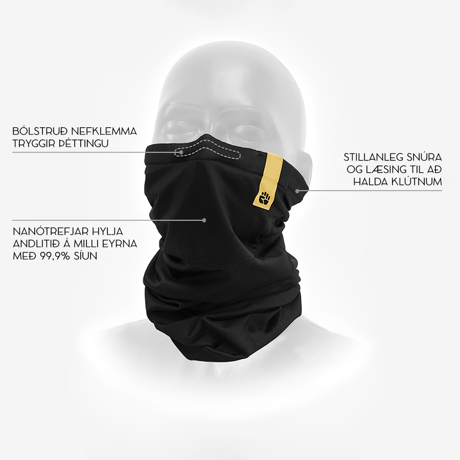 R-Shield nanofiber neck gaiter